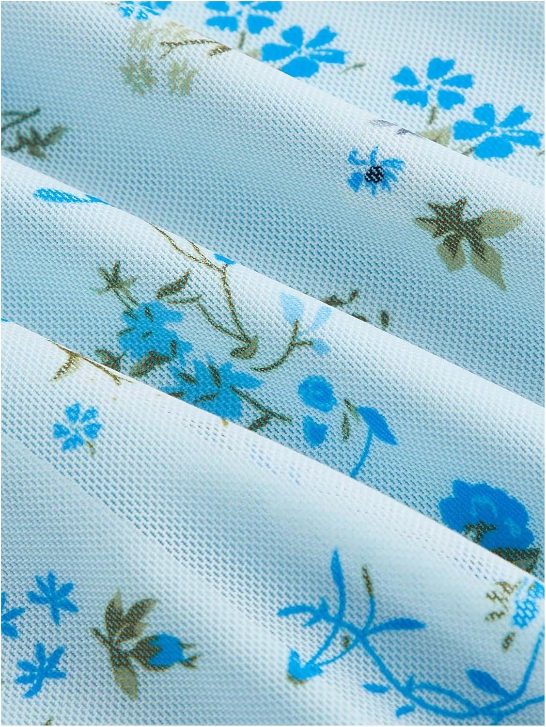 imageSOLY HUX Womens Vintage Floral Dress Summer Cap Sleeve Mini Dresses Going Out Beach Short DressBlue Floral