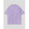 imageSOLY HUX Mens Graphic Print TShirt Vintage Drop Shoulder Short Sleeve Casual Loose Tees Summer OutfitsMauve Purple