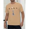 imageSOLY HUX Mens Graphic Tees Crew Neck T Shirts Short Sleeve TShirts Casual Summer StreetwearApricot Graphic