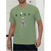 imageSOLY HUX Mens Graphic Tees Crew Neck T Shirts Short Sleeve TShirts Casual Summer StreetwearMint Green Graphic