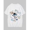 imageSOLY HUX Mens Graphic Tees Y2K Alien T Shirts Vintage Shirts 90s Oversized Streetwear TopsWhite Graphic Print