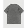 imageSOLY HUX Mens Letter Print Graphic T Shirt Short Sleeve Round Neck Summer Tee TopsGrey Graphic