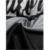 imageSOLY HUX Mens Y2k Jersey Shirts Mesh Letter Graphic Tees V Neck Short Sleeve T Shirt Loose TopsBlack Letter