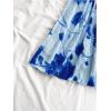 imageSOLY HUX Womens Tie Dye Cami Dress Halter Backless Sleeveless A Line Short Summer Dresses SundressBlue Floral