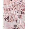 imageSOLY HUX Womens Vintage Floral Dress Summer Cap Sleeve Mini Dresses Going Out Beach Short DressPink Butterfly