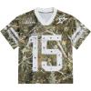 imageSOLY HUX Mens Graphic Jersey TShirts V Neck Racing Print Casual Tees Streetwear Summer Top TshirtGreen Camo