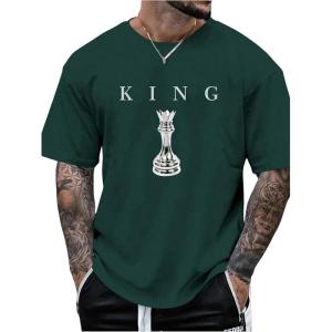 imageSOLY HUX Mens Graphic Tees Crew Neck T Shirts Short Sleeve TShirts Casual Summer StreetwearDark Green Graphic