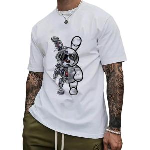 imageSOLY HUX Mens Graphic Tees Short Sleeve Crew Neck Vintage TShirt Casual Summer Shirt TopsWhite Graphic