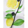 imageSOLY HUX Womens Cute Print Pajama Set Short Sleeve Sleepwear Button Down Shirt and Shorts LoungewearWhite Lemon