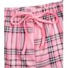 imageSOLY HUX Womens Pajama Sets 2 Piece Lounge Sets Button Tank Top and Plaid Shorts SleepwearPink Plaid