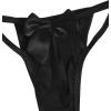 imageSOLY HUX Womens Two Piece Underwire Lingerie Set Bow Knot Cut Out Halter Bra and Panty SleepwearPure Black