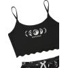 imageSOLY HUX womens SoftBlack Moon Letter