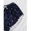 imageSOLY HUX womens SoftNavy Blue Polka Dots