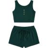 Plain Dark Green