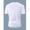 imageSOLY HUX Mens Graphic Tees Letter Print Short Sleeve Round Neck TShirt TopsWhite