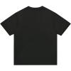 imageSOLY HUX Mens Graphic Tees Y2K Baggy Shirts Unisex Oversized Tshirts Figure Print 90s Vintage Streetwear TopsBlack Letter