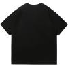 imageSOLY HUX Mens Letter Print Short Sleeve T Shirt Round Neck Summer Casual Tee TopsBlack Letter
