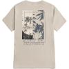 imageSOLY HUX Mens Graphic Tees Letter Print Casual Short Sleeve T Shirts Summer Tops Vintage TeesTropical Beige