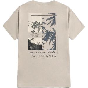 imageSOLY HUX Mens Graphic Tees Letter Print Casual Short Sleeve T Shirts Summer Tops Vintage TeesTropical Beige