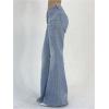 imageSOLY HUX Womens Low Rise Flare Leg Stretchy Denim Pants Y2k Going Out Bell Bottom JeansBlue Denim