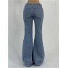 imageSOLY HUX Womens Low Rise Flare Leg Stretchy Denim Pants Y2k Going Out Bell Bottom JeansPure Medium Blue