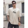 imageSOLY HUX Mens Gothic Crewneck TShirt Vintage Graphic Tees Short Sleeve Tops StreetwearApricot Graphic
