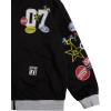 imageSOLY HUX Mens Graphic Oversized Hoodies Y2k Zip Up Long Sleeve Hooded Sweatshirt Jacket StreetwearBlack Grey