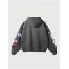 imageSOLY HUX Mens Graphic Oversized Hoodies Y2k Zip Up Long Sleeve Hooded Sweatshirt Jacket StreetwearDark Grey Graphic