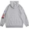imageSOLY HUX Mens Graphic Oversized Hoodies Y2k Zip Up Long Sleeve Hooded Sweatshirt Jacket StreetwearGrey Graphic