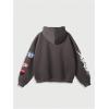 imageSOLY HUX Mens Graphic Oversized Hoodies Y2k Zip Up Long Sleeve Hooded Sweatshirt Jacket StreetwearGrey Multi