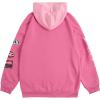 imageSOLY HUX Mens Graphic Oversized Hoodies Y2k Zip Up Long Sleeve Hooded Sweatshirt Jacket StreetwearPink Graphic