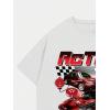 imageSOLY HUX Mens Graphic Tees Letter Print Vintage TShirts Short Sleeve Crewneck Casual Summer Tee TopWhite Car