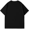 imageSOLY HUX Mens Y2k Graphic Tees Star Floral Print Short Sleeve Summer Goth T Shirt TopBlack Star