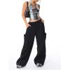 imageSOLY HUX Womens Halter Crop Tops Y2k Metallic Cowl Neck Open Back Concert Going Out Top StreetwearPure Silver
