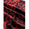 imageSOLY HUX Womens Plus Size Leopard Print Halter Dress Y2k Gothic Deep V Cheetah Tie Backless Layered Ruffle Mini DressesBurgundy Leopard
