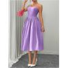 imageSOLY HUX Womens Sleeveless Midi Corset Dress Flared A Line Flowy Party Cami DressesPure Mauve Purple