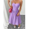 imageSOLY HUX Womens Sleeveless Midi Corset Dress Flared A Line Flowy Party Cami DressesPure Mauve Purple