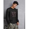 imageSOLY HUX Mens Long Sleeve Jersey Shirts Number Graphic Print Baggy Tee Shirt Tops StreetwearBlack Number