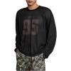 imageSOLY HUX Mens Long Sleeve Jersey Shirts Number Graphic Print Baggy Tee Shirt Tops StreetwearBlack Number