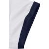 imageSOLY HUX Mens Golf Shirts Short Sleeve Striped Collared T Shirt Casual Work ShirtsBlue and White