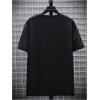 imageSOLY HUX Mens Graphic T Shirts Letter Print Short Sleeve Round Neck Casual Tees TopsBlack Letter