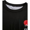 imageSOLY HUX Mens Letter Graphic Tees T Shirts Round Neck Short Sleeve Summer TopsBlack Graphic