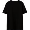 imageSOLY HUX Mens Letter Graphic Tees T Shirts Round Neck Short Sleeve Summer TopsBlack Graphic