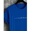 imageSOLY HUX Mens Letter Graphic Tees T Shirts Round Neck Short Sleeve Summer TopsBlue Letter