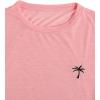 imageSOLY HUX Mens Letter Graphic Tees T Shirts Round Neck Short Sleeve Summer TopsLight Pink Tropical