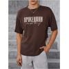 imageSOLY HUX Mens TShirt Y2K Graphic Tees Short Sleeve Punk Summer Loose Top StreetwearCoffee Brown
