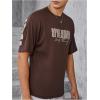 imageSOLY HUX Mens TShirt Y2K Graphic Tees Short Sleeve Punk Summer Loose Top StreetwearCoffee Brown