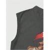 imageSOLY HUX Mens Vintage Graphic Tank Tops Crew Neck Sleeveless Cut Off Shirts StreetwearDark Grey