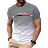 imageSOLY HUX Mens Short Sleeve Crew Neck Cool T Shirts Ombre Tops Graphic Tees Summer OutfitGrey White Multi