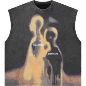 imageSOLY HUX Mens Graphic Tank Top Oversized Crew Neck Sleeveless Loose Fit Vintage Summer Tops ShirtsBlack Figure